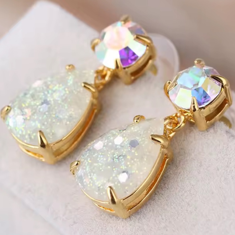 Kate Spade Gold Teardrop Earrings